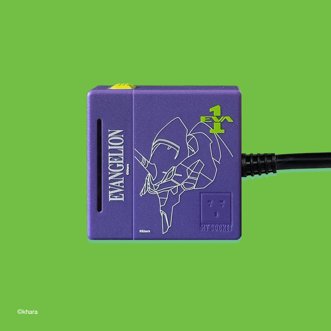 新世紀福音戰士 x MYSOCKET 任你砌嘅拖板(一套3組)