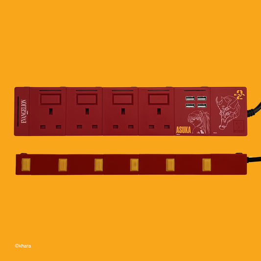 新世紀福音戰士 (2號機) x MYSOCKET 任你砌嘅拖板