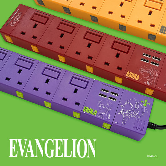 新世紀福音戰士 x MYSOCKET 任你砌嘅拖板(一套3組)