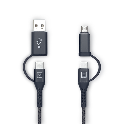 (買一送一優惠) MY SOCKET USB 4合1充電線 (1.2米)